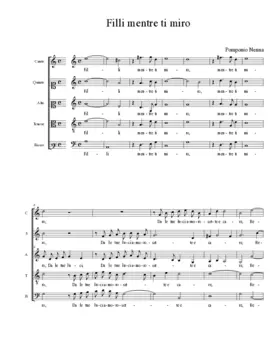 Filli mentre ti miro