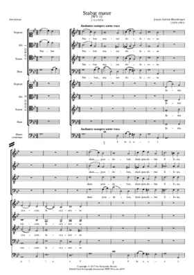 Stabat Mater, JWV 12