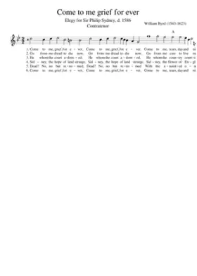 Come to me grief for ever