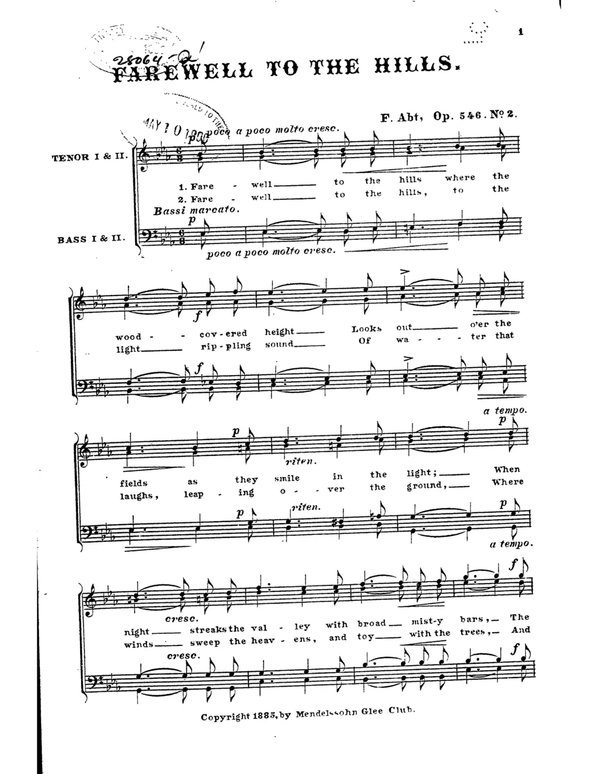 3 Lieder - Page 1