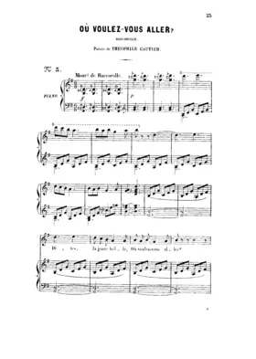 Où voulez-vous aller?