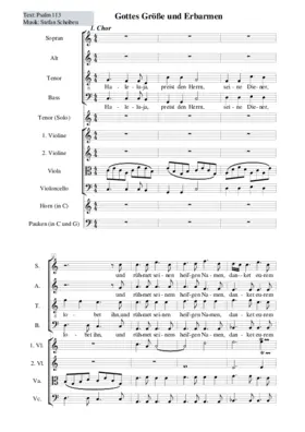 Gottes Grösse und Erbarmen (Psalm 113)