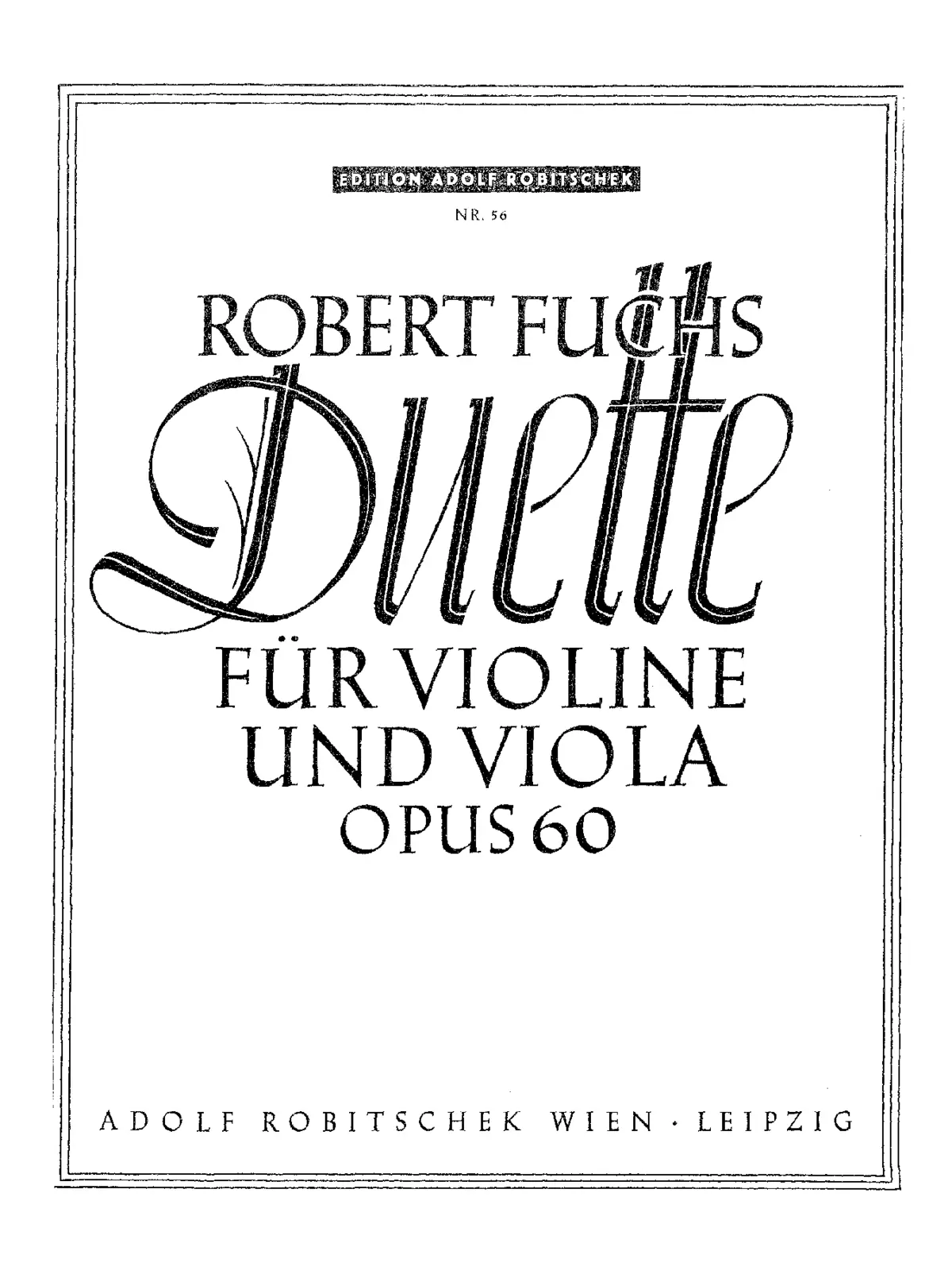 12 Duets for Violin and Viola - Page 1