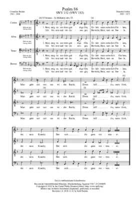 Herr, neig zu mir dein gnädigs Ohr, SWV 183