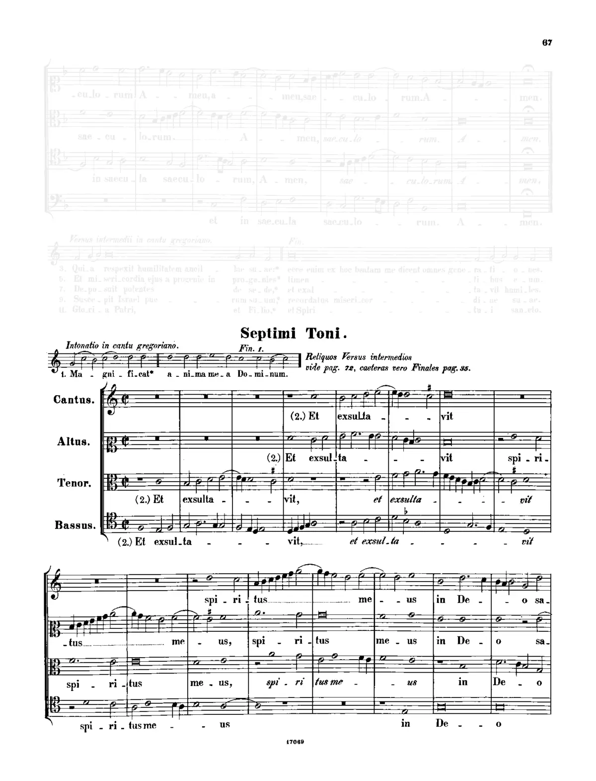 Magnificat septimi toni - Page 1
