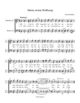 Maria, meine Hoffnung