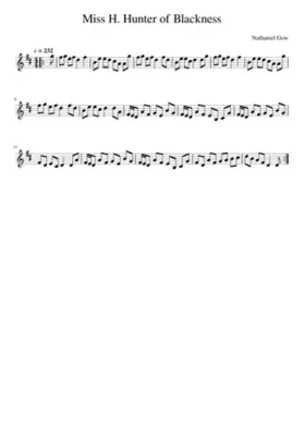 Miss H. Hunter of Blackness