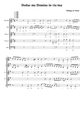 Deduc me Domine in via tua