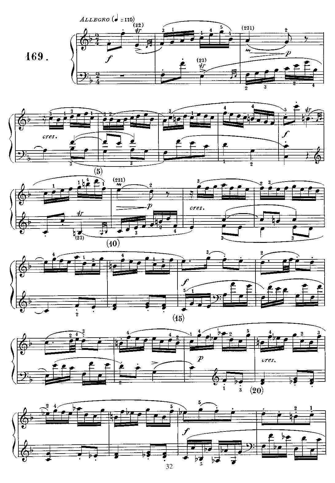 Keyboard Sonata in F major - Page 1