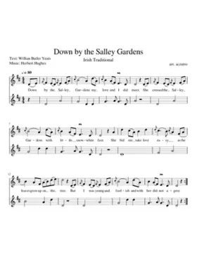 Down By The Salley Gardens The Banks of the Moorlough Shore