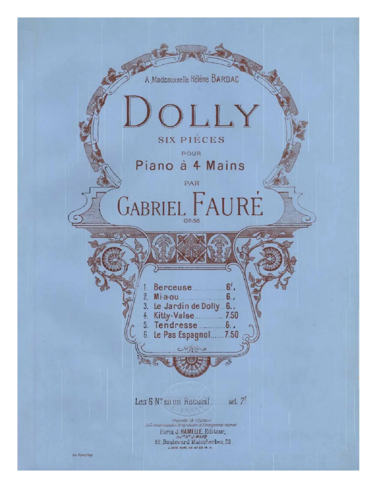 Dolly Suite Op.56 - Page 1
