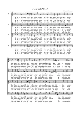 Jesu, dein' Seel'
