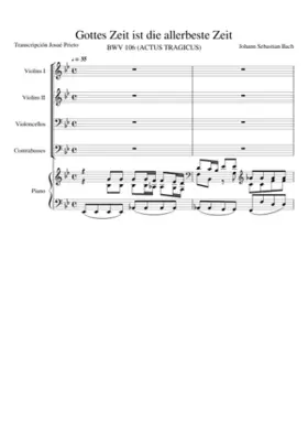 Gottes Zeit ist die allerbeste Zeit BWV 106