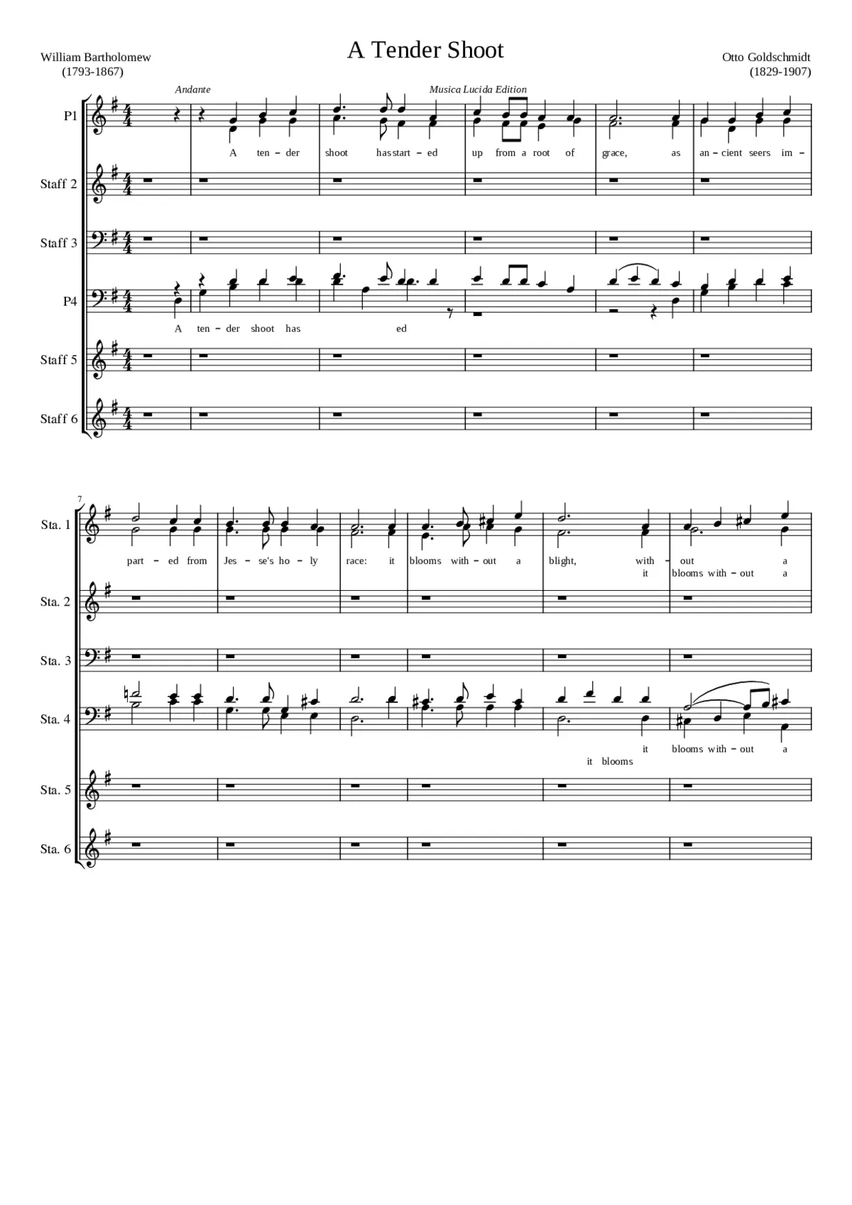 A tender shoot - Page 1