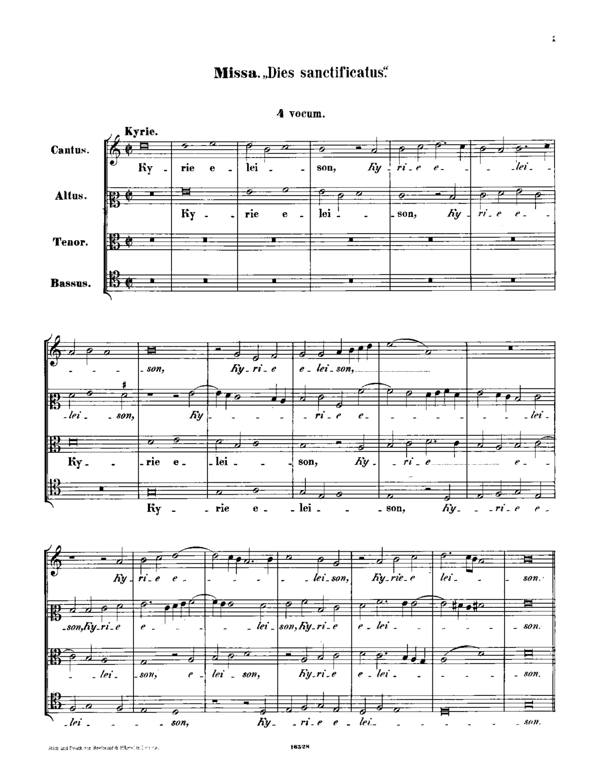 Missa Dies sanctificatus - Page 1