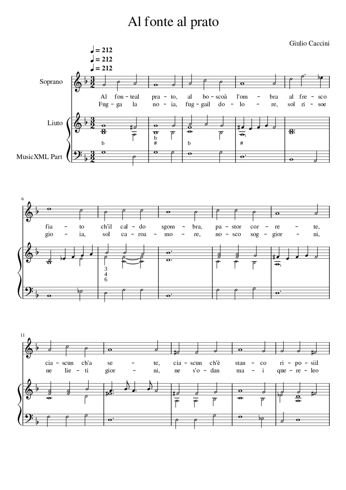 Al fonte al prato - Page 1