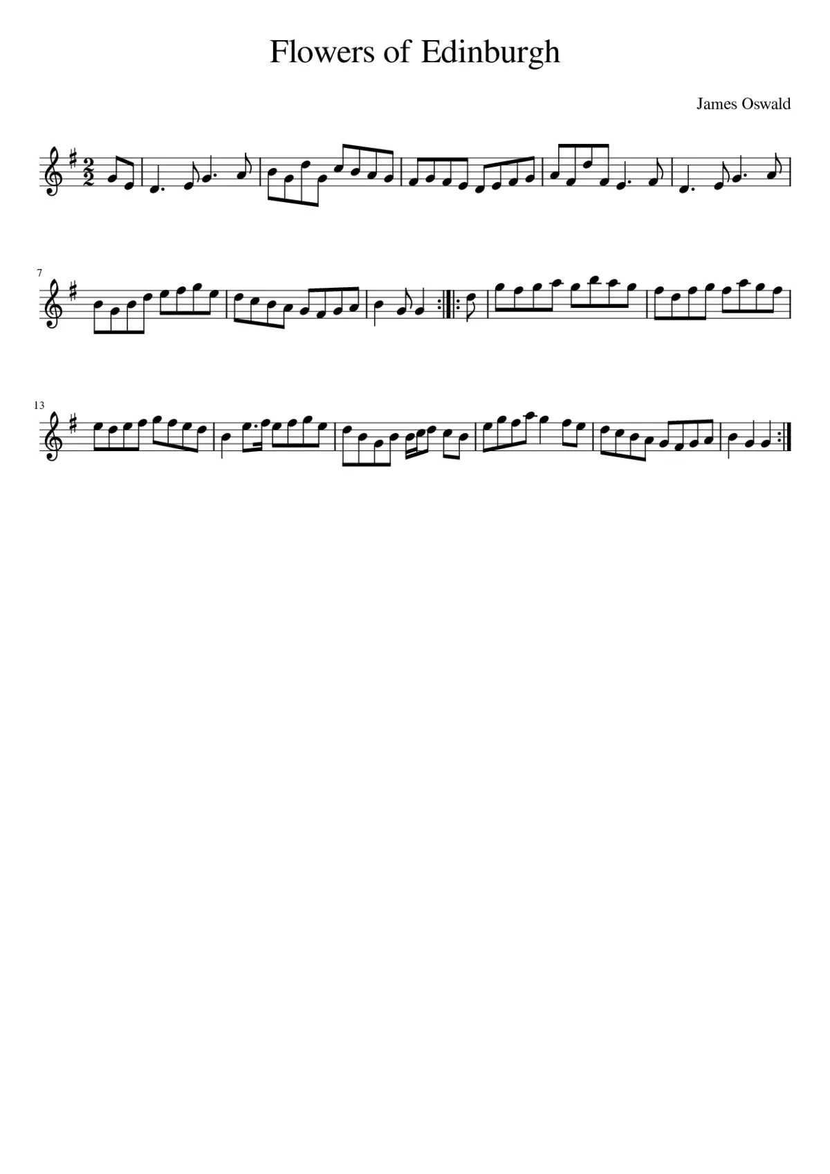 Flowers of Edinburgh - Page 1