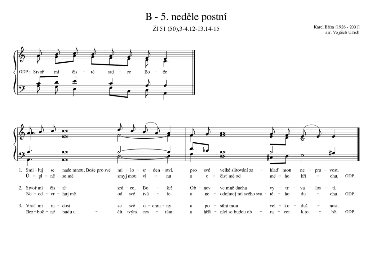 B - 5. neděle postní - Page 1