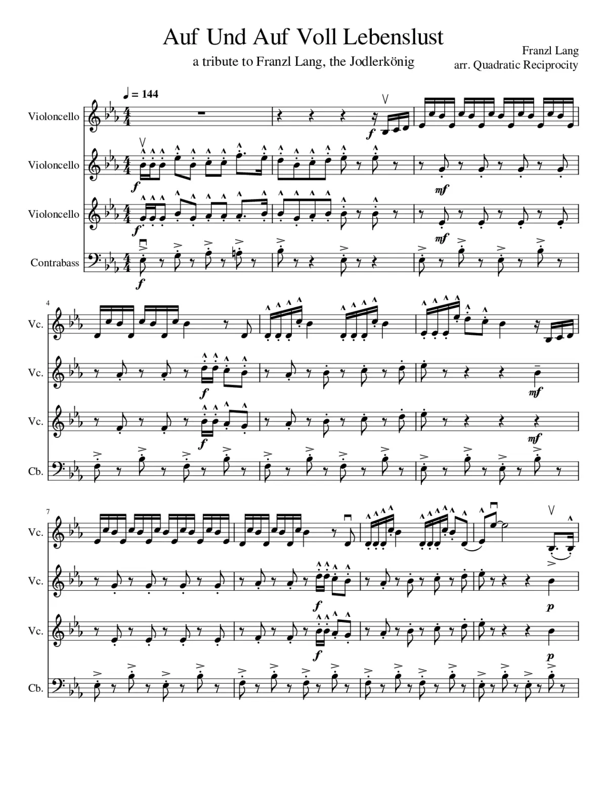 Auf Und Auf Voll Lebenslust - Page 1