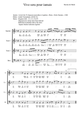 Vive sera pour iamais