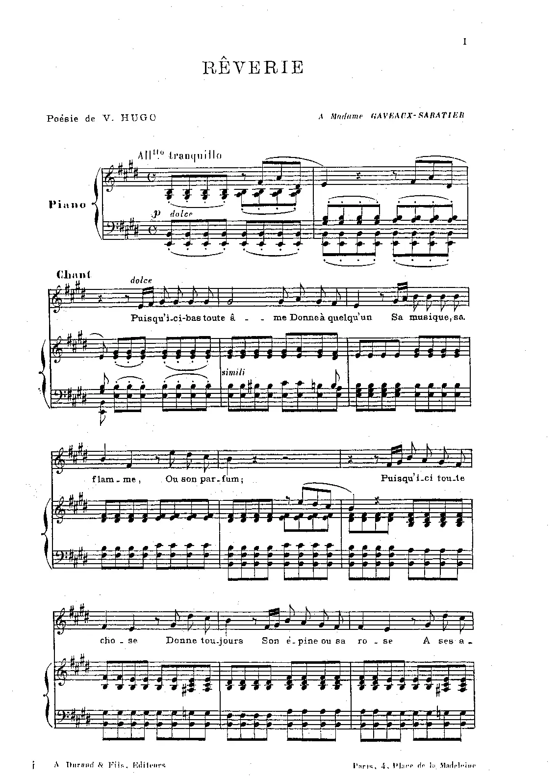 Rêverie - Page 1