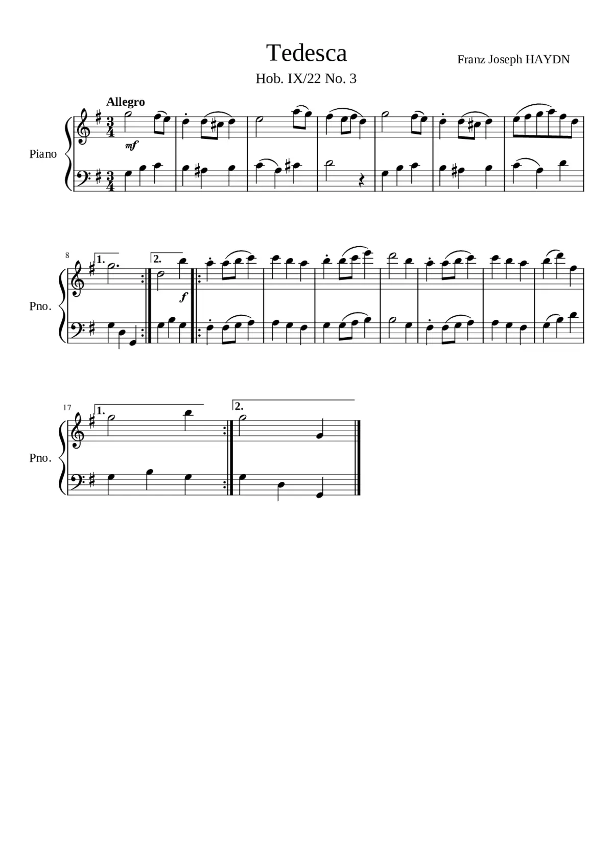 Tedesca - Page 1