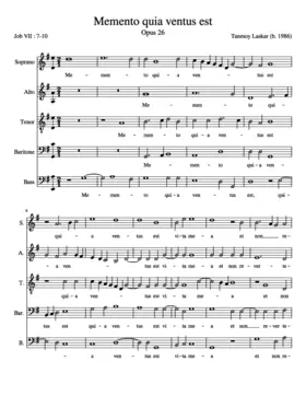 Memento quia ventus est