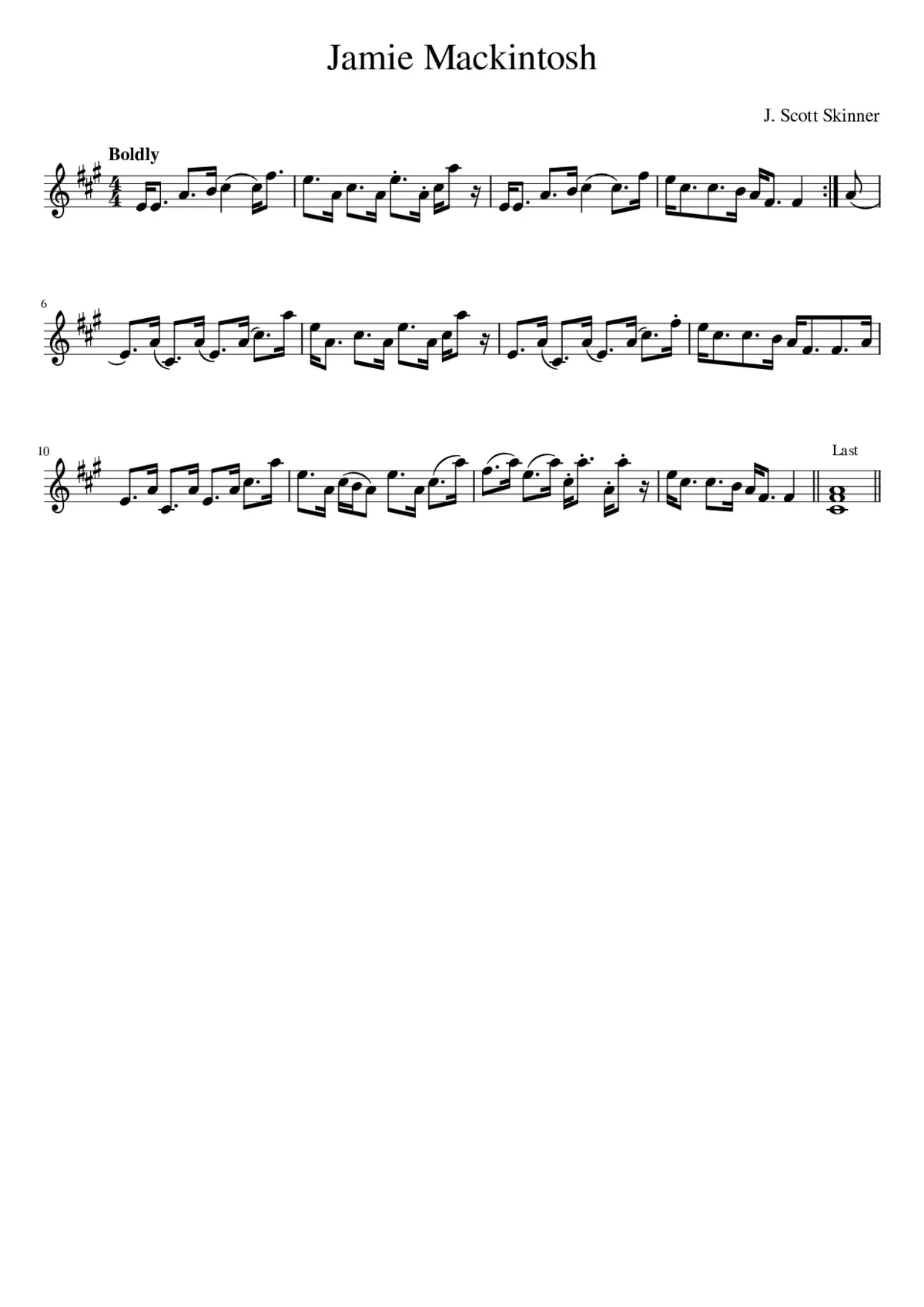 Jamie Mackintosh - Page 1