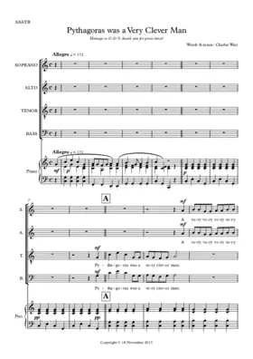 Pythagoras was a very clever man