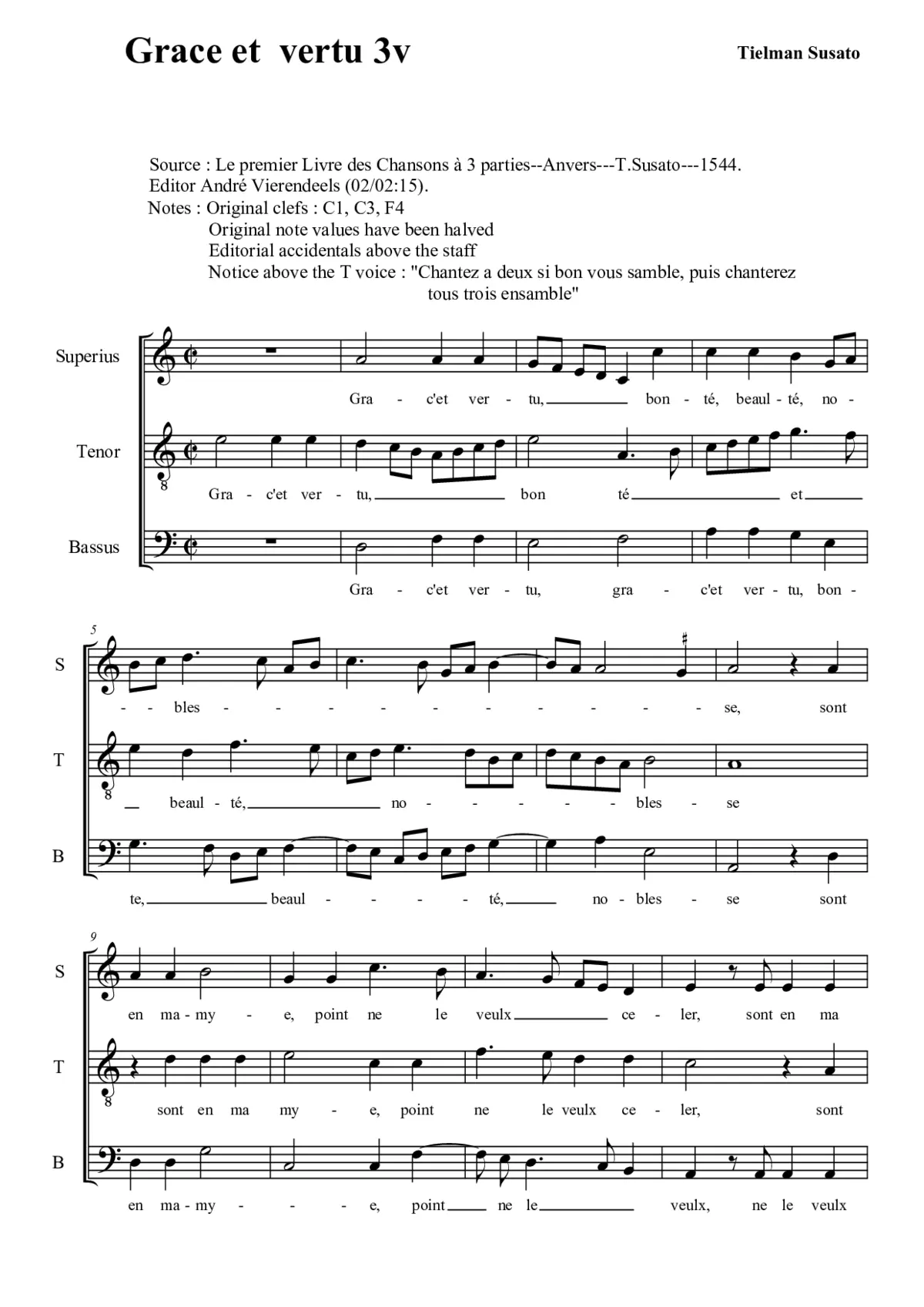 Grâce et vertu - Page 1
