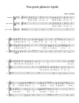 Non porta ghiaccio Aprile