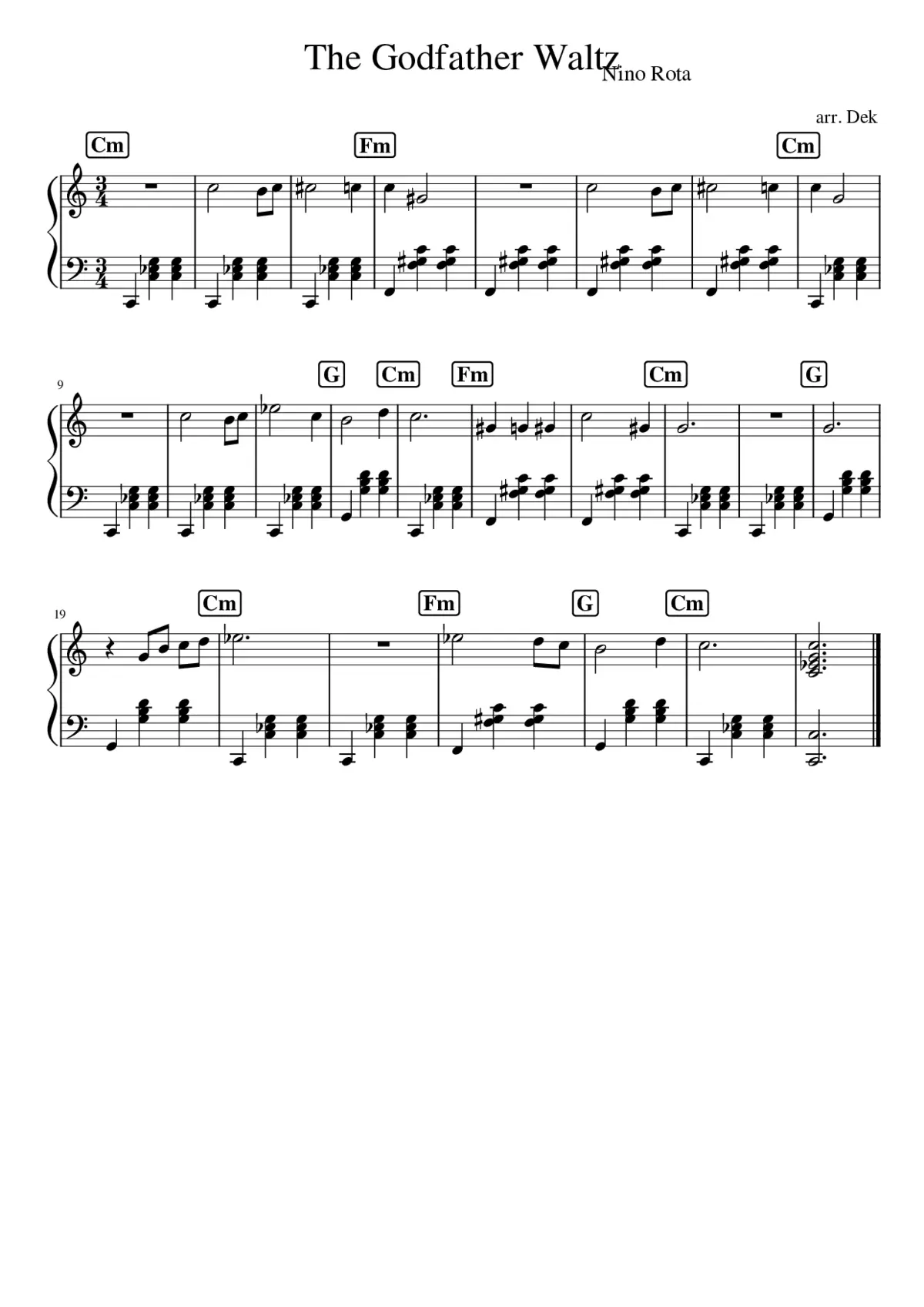 The Godfather - Page 1