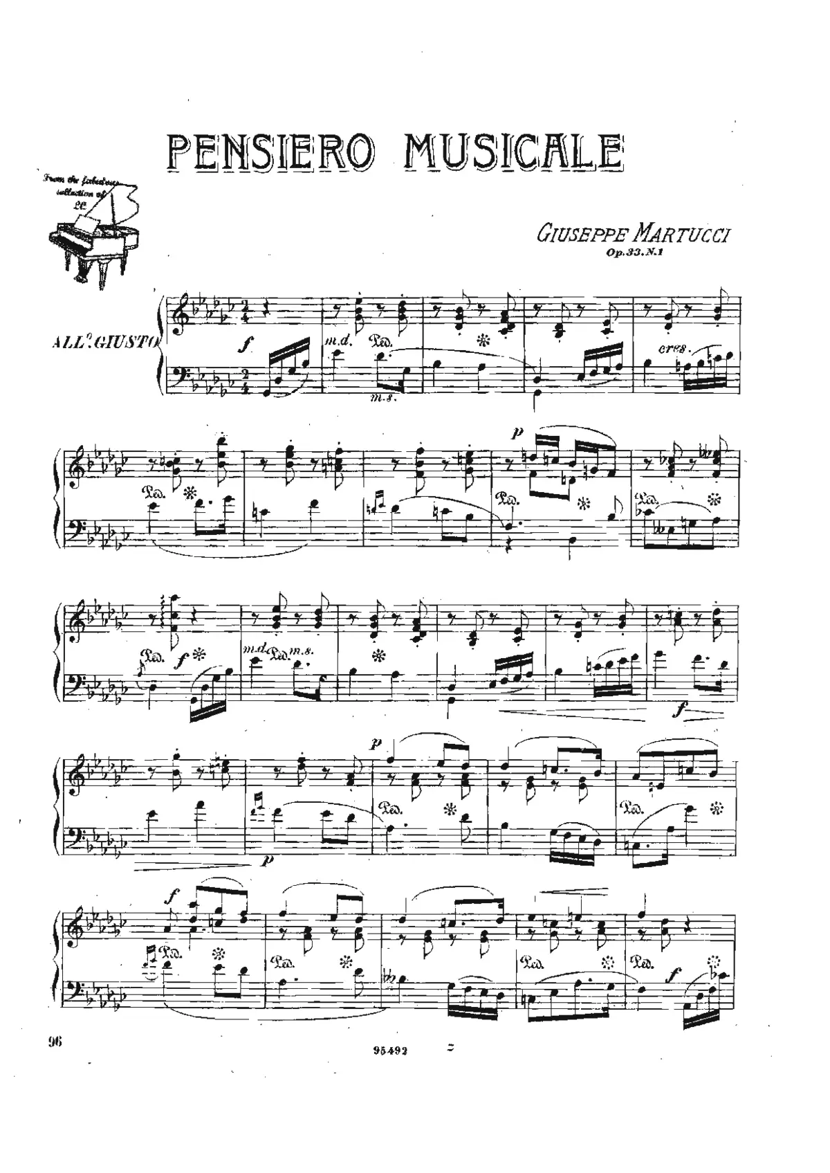 Tre Pezzi, Op.33 - Page 1