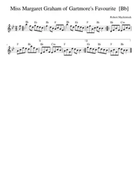 Miss Margaret Graham of Gartmore's Favourite