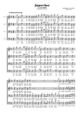 Jägerchor (Euryanthe)