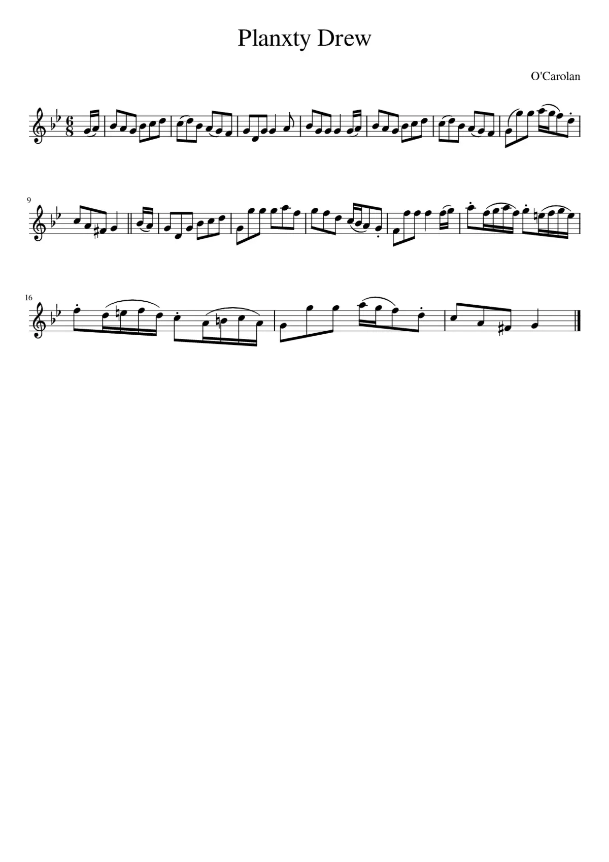 Planxty Drew - Page 1