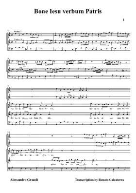 Bone Jesu verbum Patris
