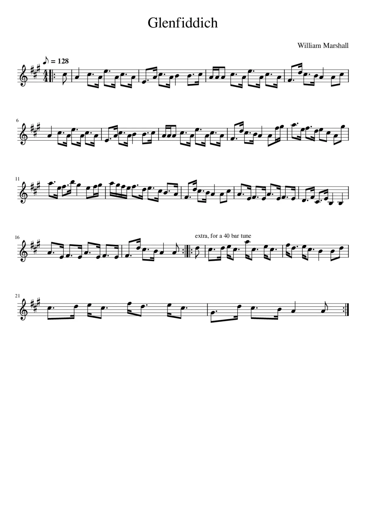 Glenfiddich - Page 1