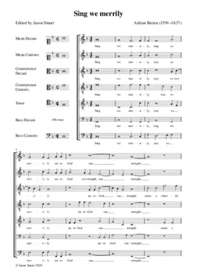 Sing we merrily unto God
