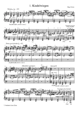 11 Kleine Klavierstücke