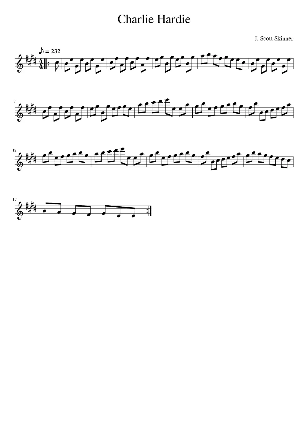 Charlie Hardie - Page 1