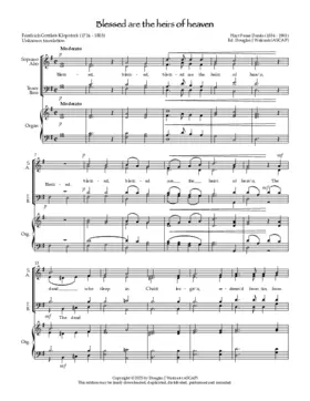 Blessed are the heirs of heaven