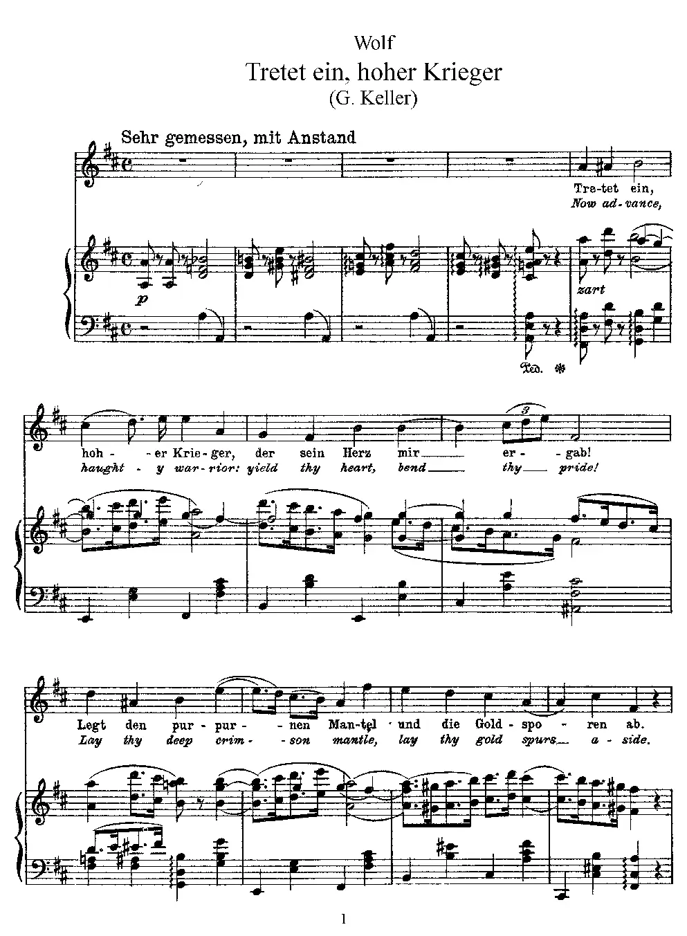 Alte Weisen - Page 1