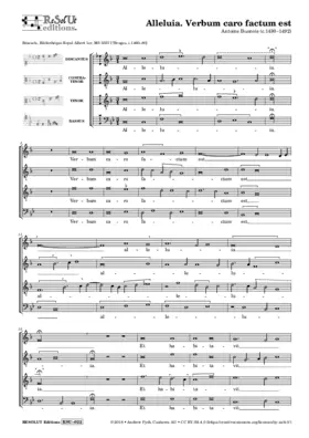 Alleluia, verbum caro factum est