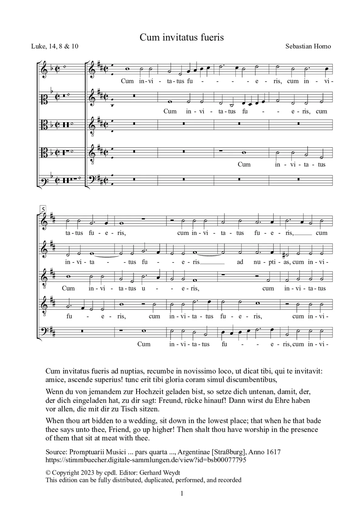 Cum invitatus fueris - Page 1