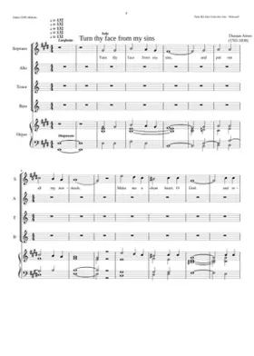 Turn thy face from my sins