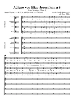 Adjuro vos filiae Jerusalem a 8