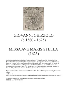 Missa Ave maris stella
