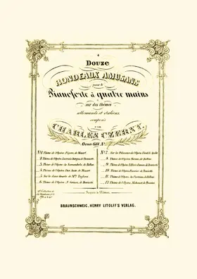 12 Rondeaux amusans sur des thêmes allemands et italiens