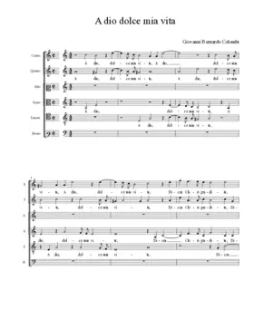 A dio dolce mia vita